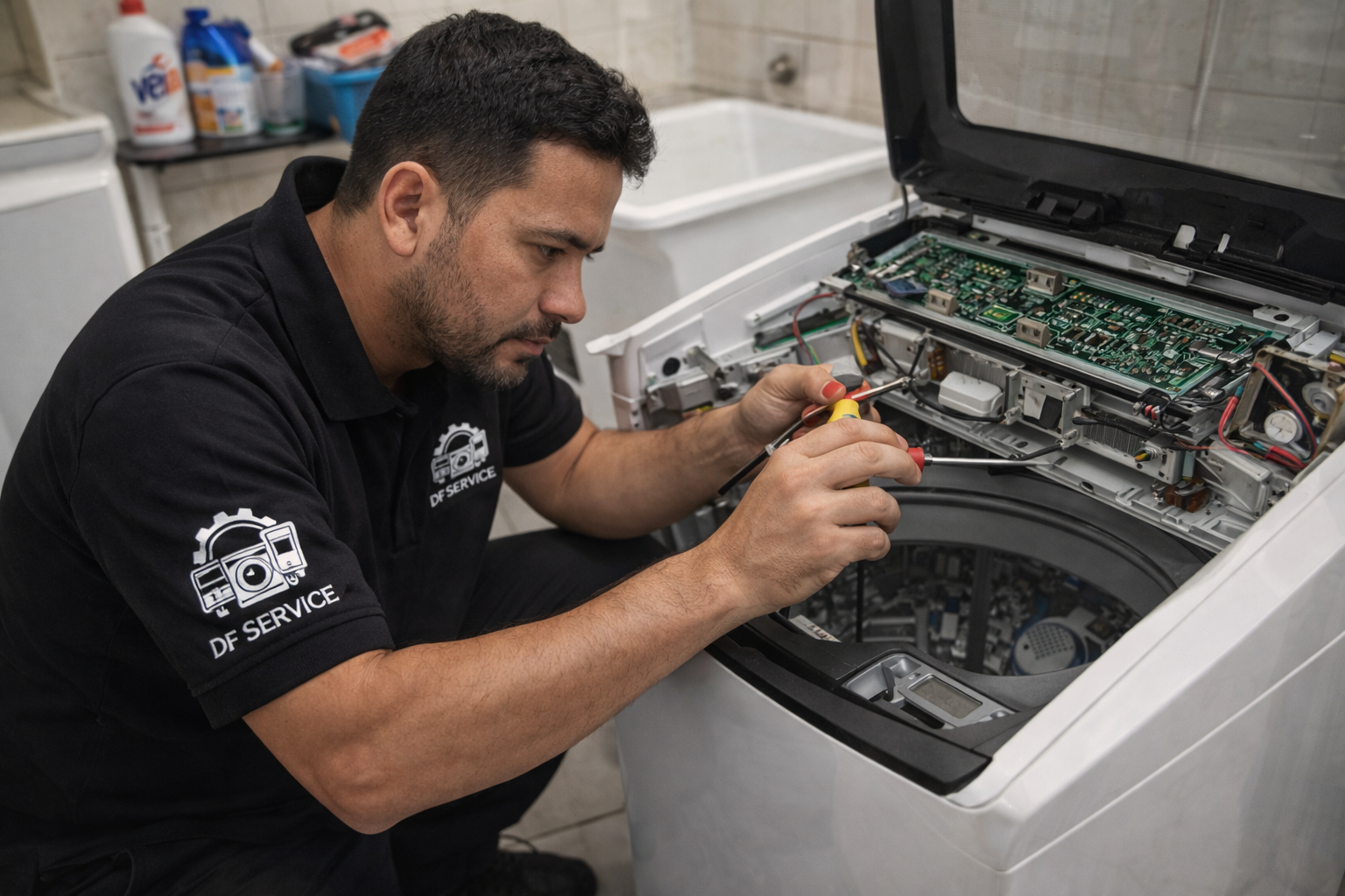 Manutenção de Máquina de Lavar